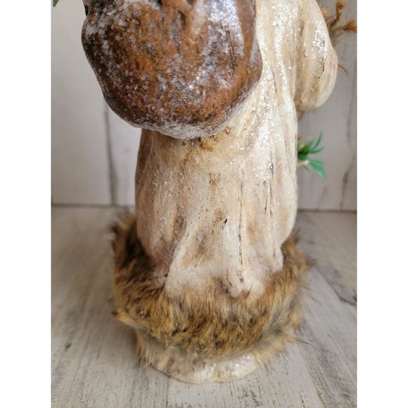 One hundred 80 rustic Santa Claus cranberry star figure xmas - Picture 8 of 11